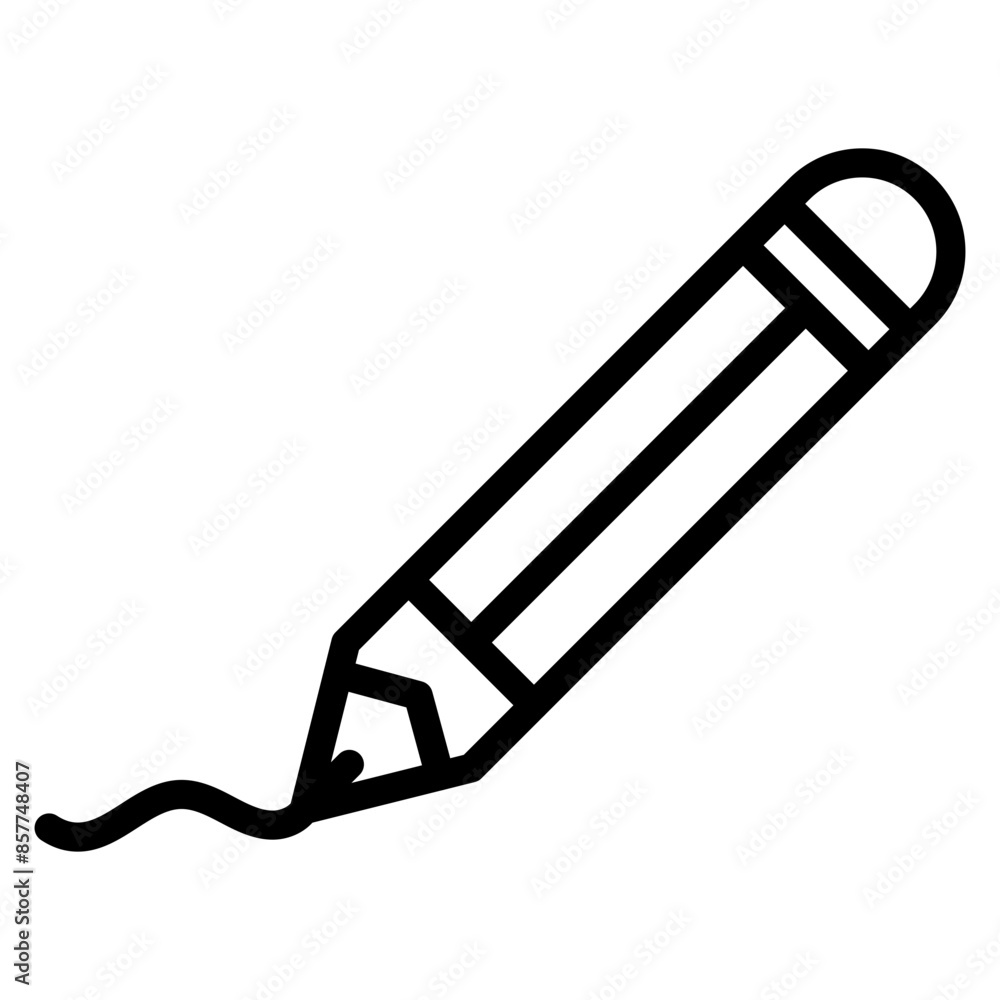 Drawing Pencil icon vector image. Can be used for Engineer in Mechanics. Drawing Pencil icon vector image. Can be used for Engineer in Mechanics.