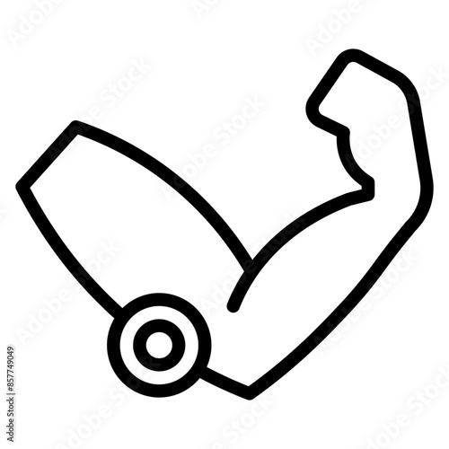 Golfers Elbow icon vector image. Can be used for Body Ache.