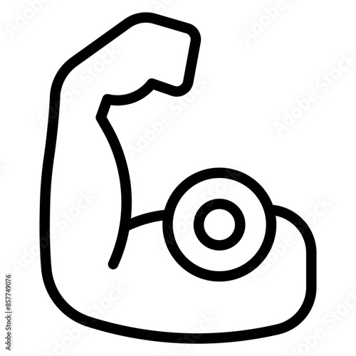Muscle Strain icon vector image. Can be used for Body Ache.