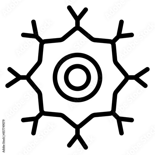Nerve Pain icon vector image. Can be used for Body Ache.