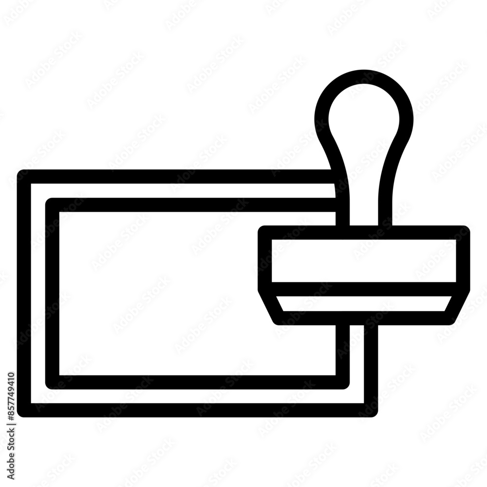 Ink Pad icon vector image. Can be used for Crafting. Ink Pad icon vector image. Can be used for Crafting.