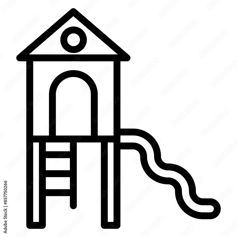 Playground icon vector image. Can be used for Raising Children. Playground icon vector image. Can be used for Raising Children.