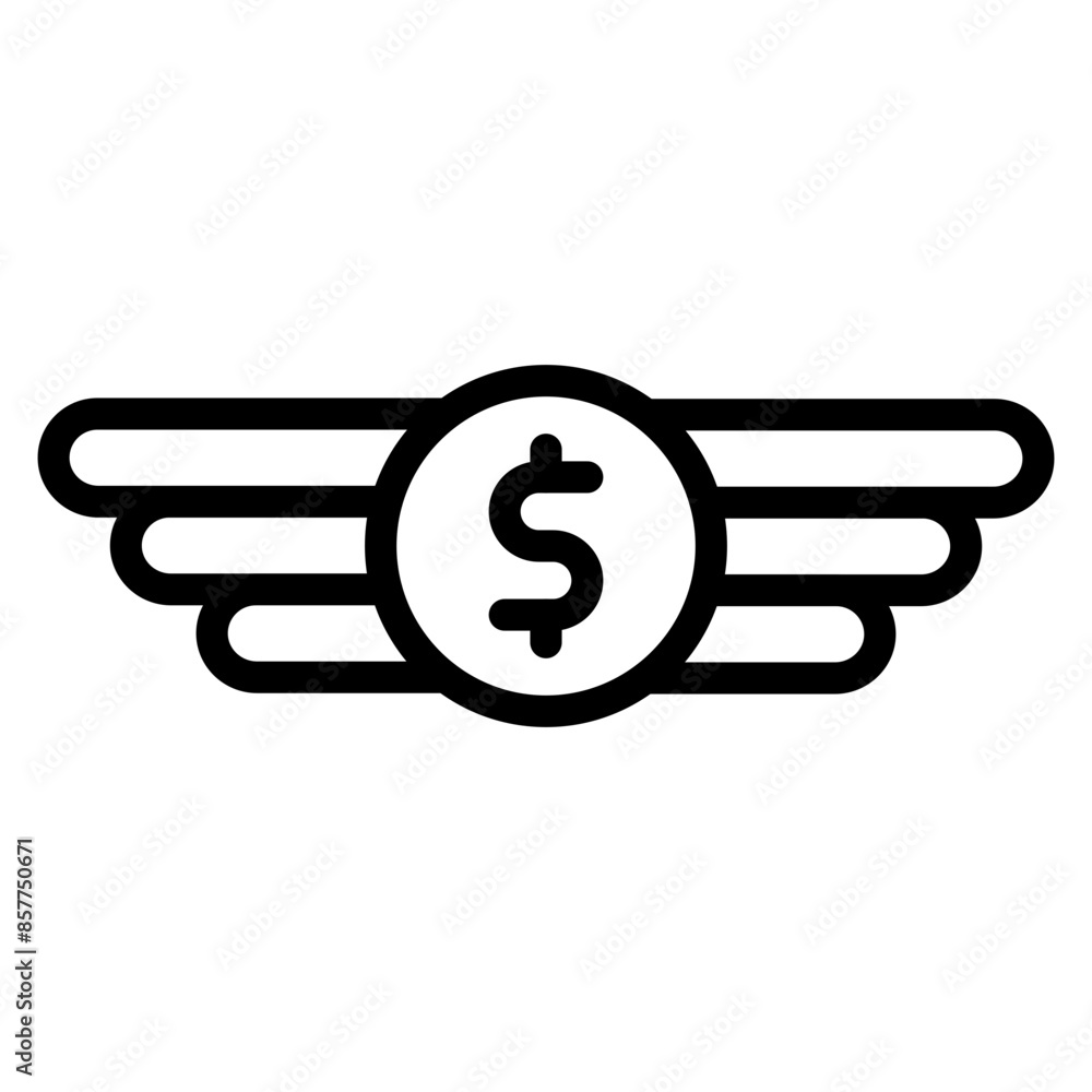 Financial Independence icon vector image. Can be used for Retirement. Financial Independence icon vector image. Can be used for Retirement.