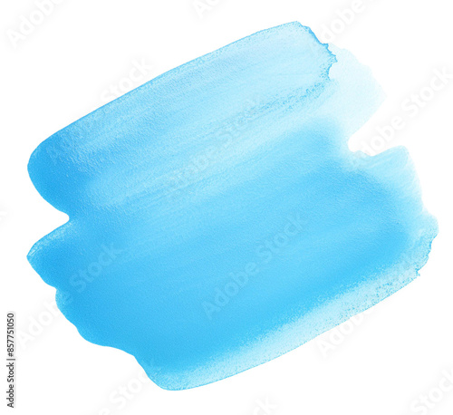 Blue watercolor paint texture
