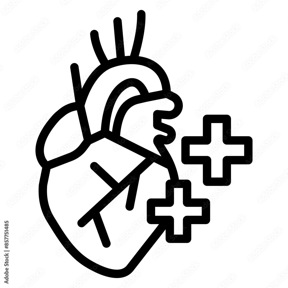 Heart Health icon vector image. Can be used for Psychiatric Hospitals. Heart Health icon vector image. Can be used for Psychiatric Hospitals.