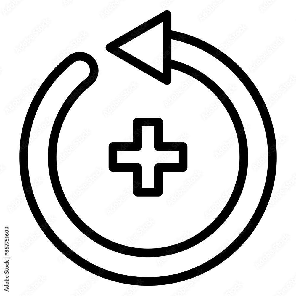 Surgery Recovery icon vector image. Can be used for Psychiatric Hospitals.