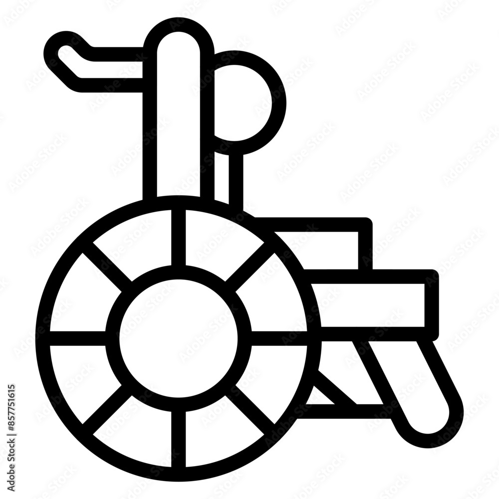 Wheelchair Access icon vector image. Can be used for Psychiatric Hospitals. Wheelchair Access icon vector image. Can be used for Psychiatric Hospitals.
