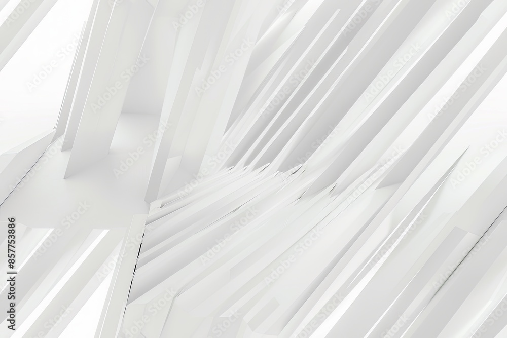 Obraz premium White Minimalist Abstract Background created with Generative AI