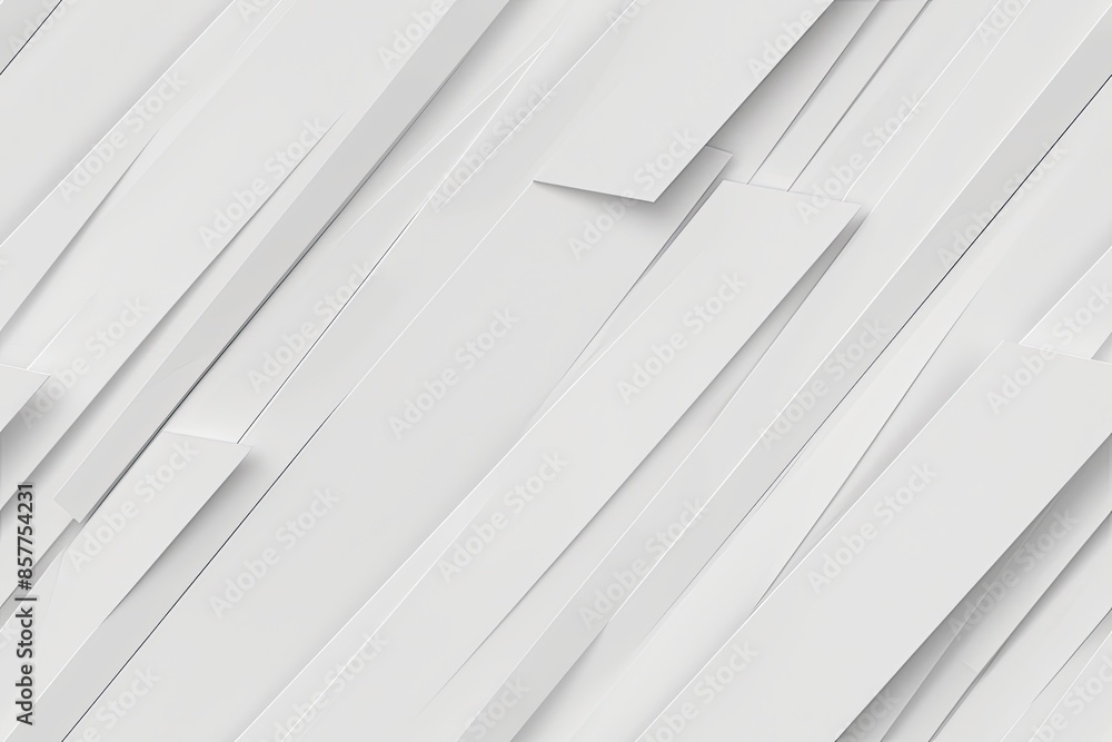 Obraz premium White Minimalist Abstract Background created with Generative AI