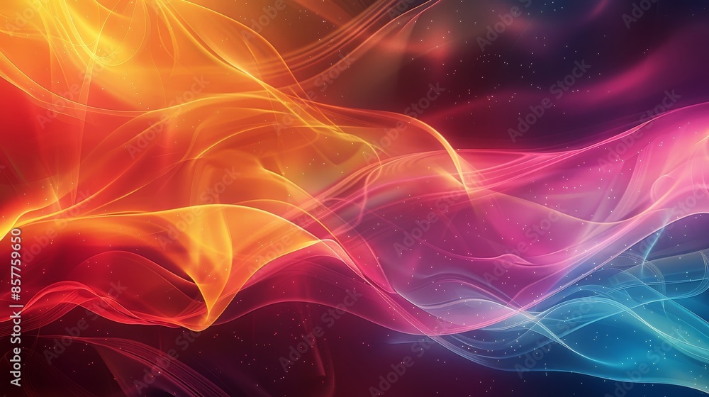 Fototapeta premium Abstract Backgrounds Dynamic Lines: An illustration with dynamic lines in abstract backgrounds