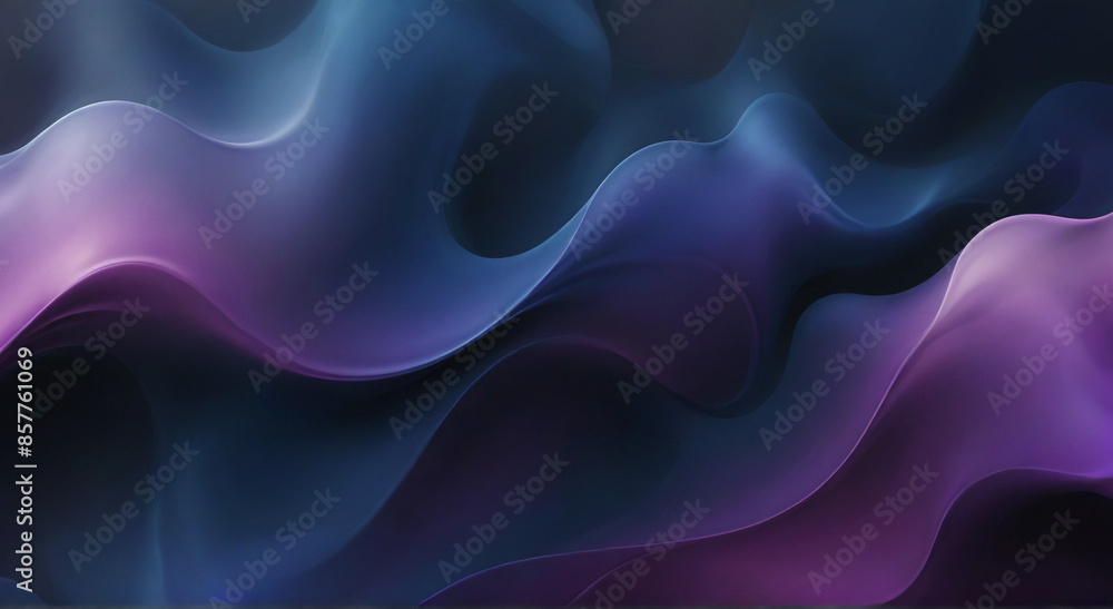 Obraz premium Futuristic Banner Design: Vibrant 3D Shapes and Dynamic Patterns