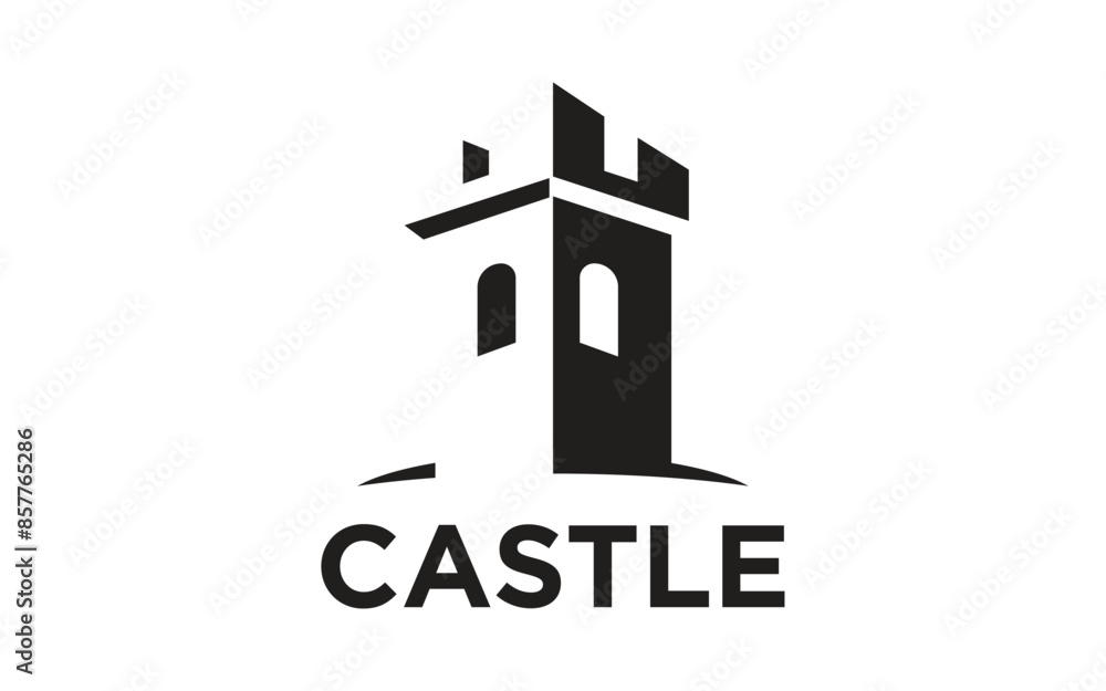 Castle logo design, Castle logo template design, emblem, symbol or icon Castle logo design, Castle logo template design, emblem, symbol or icon