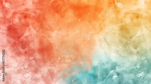 Abstract watercolor background for grunge design, vintage card, templates
