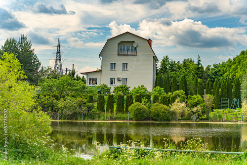 Canvas Print Moscow. City bustle. Nature.