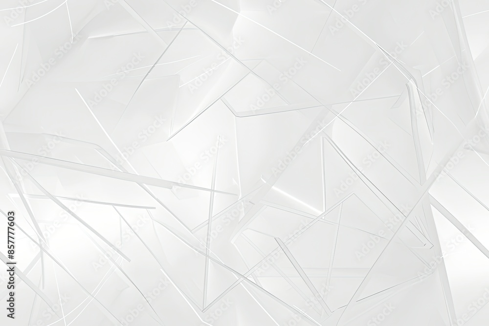 Fototapeta premium White Minimalist Abstract Background created with Generative AI