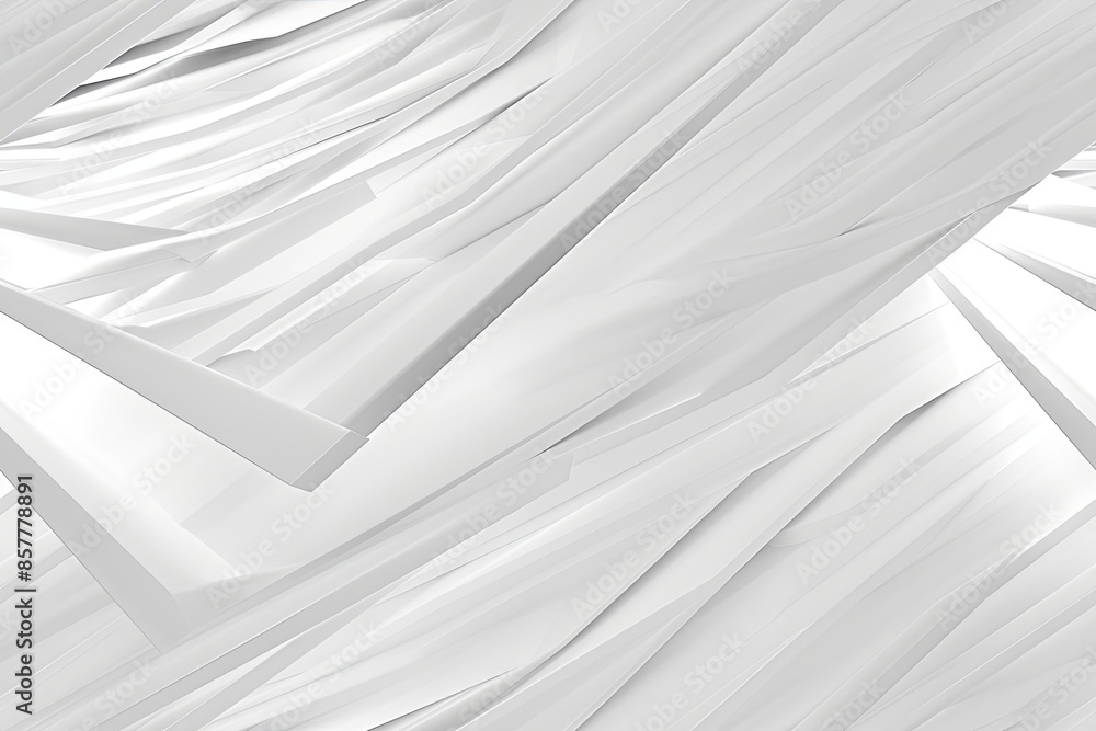 Obraz premium White Minimalist Abstract Background created with Generative AI