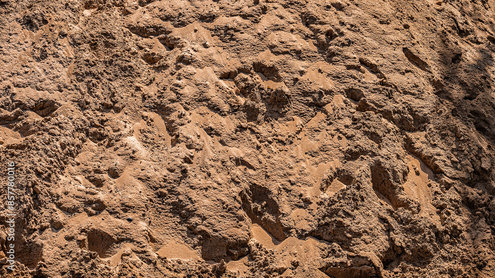 Texture of pile of sand as natural background. Texture of pile of sand as natural background.