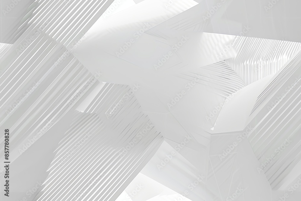 White Minimalist Abstract Background created with Generative AI White Minimalist Abstract Background created with Generative AI