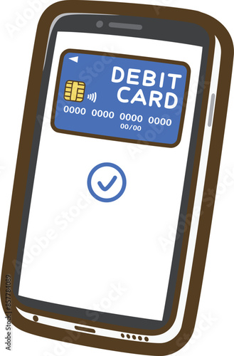 スマホ決済（デビットカード）