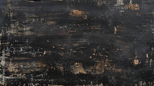 粗い黒のペンキ背景_2