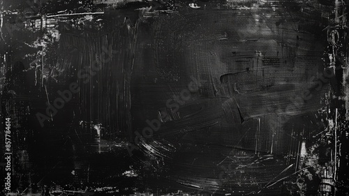 粗い黒のペンキ背景_1
