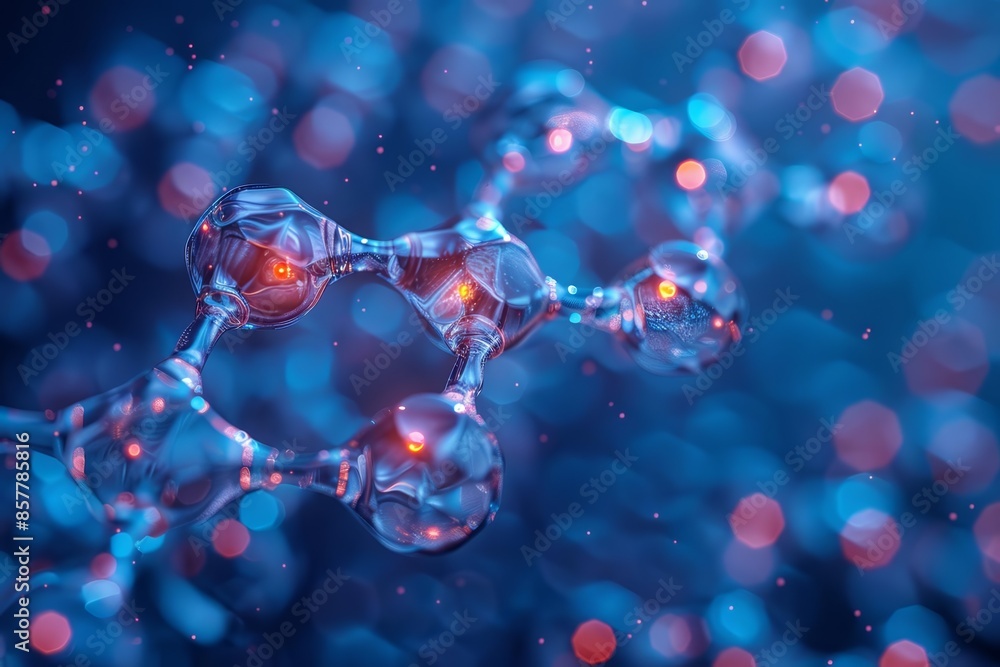 Collagen Abstract 46 The Science of Collagen an image or illustration representing the ...