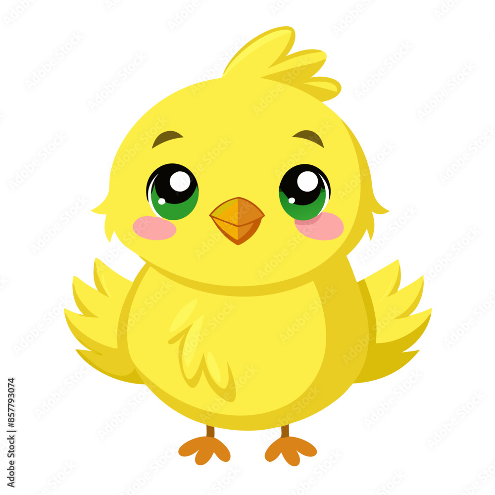 Cute Yellow Chick, Vector. Perfect for: children's books, Easter decorations, farm-themed designs, children's illustrations, farm animal artwork, Easter-themed graphics, playful designs. Cute Yellow Chick, Vector. Perfect for: children's books, Easter decorations, farm-themed designs, children's illustrations, farm animal artwork, Easter-themed graphics, playful designs.