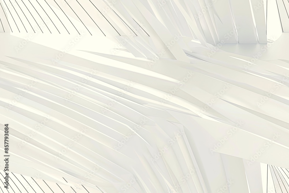 Obraz premium White Minimalist Abstract Background created with Generative AI