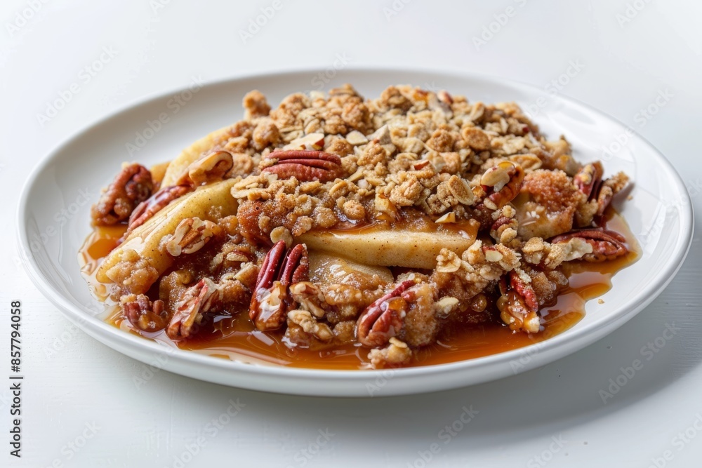 Sweet and Crunchy Caramel Apple Crisp Sweet and Crunchy Caramel Apple Crisp