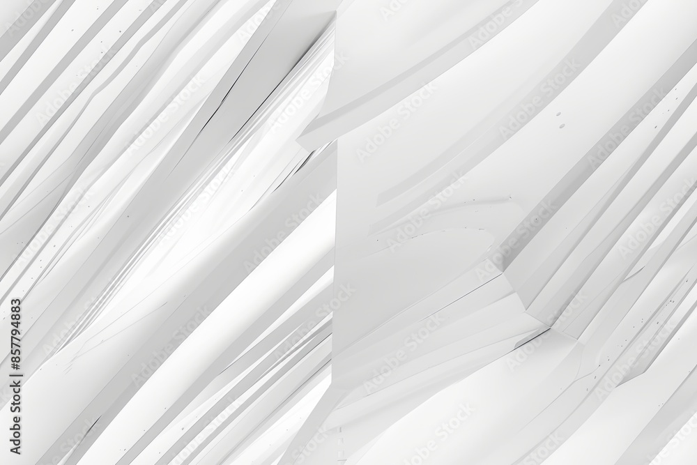 Obraz premium White Minimalist Abstract Background created with Generative AI