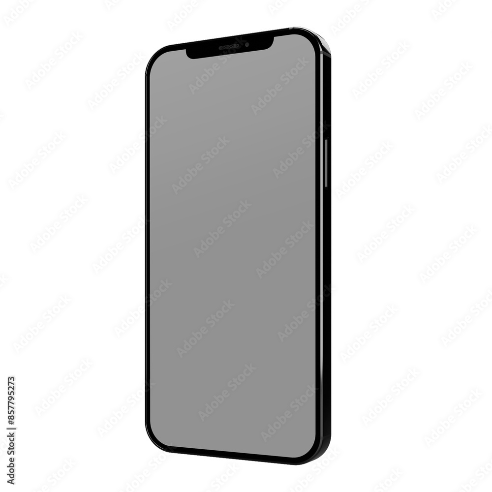 Mobile samrtphone transparent isolated Mobile samrtphone transparent isolated