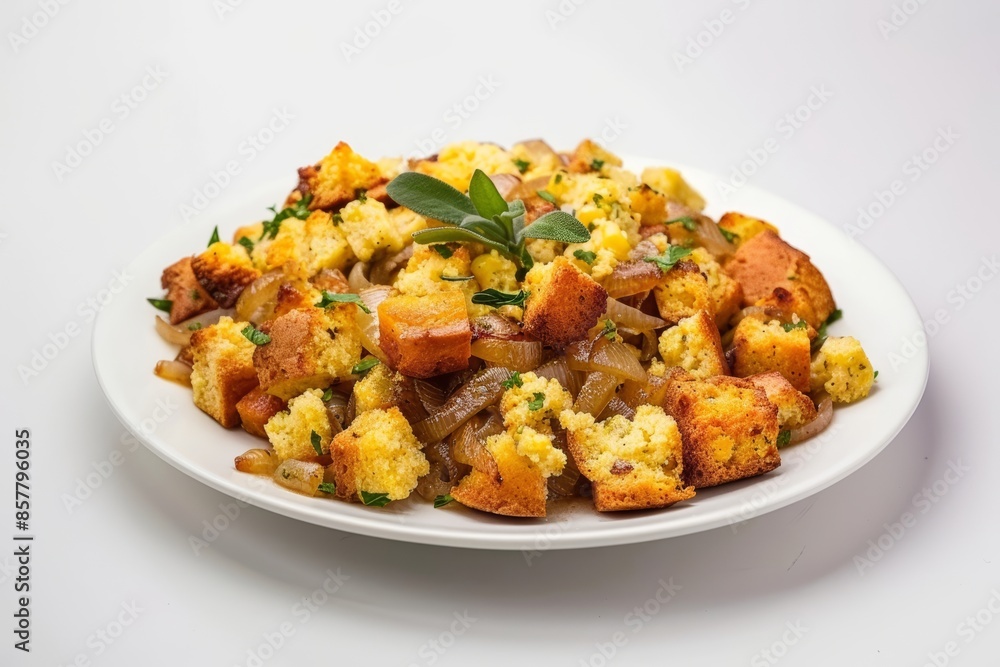 Perfectly Sage and Onion Cornbread Dressing Perfectly Sage and Onion Cornbread Dressing
