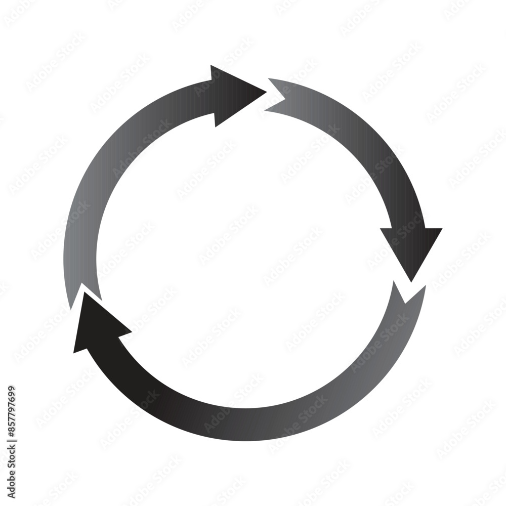 Circle arrow , isolated with white background. Circle arrow , isolated with white background.