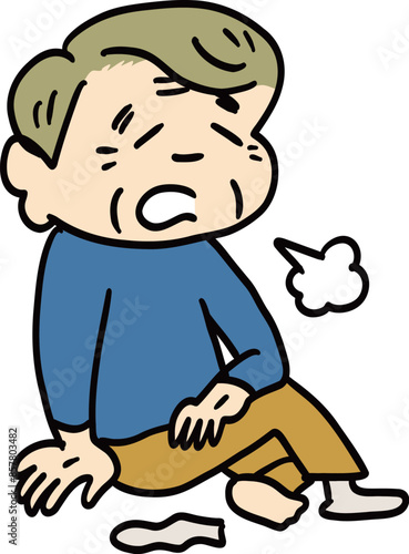 疲労感がすごい高齢男性