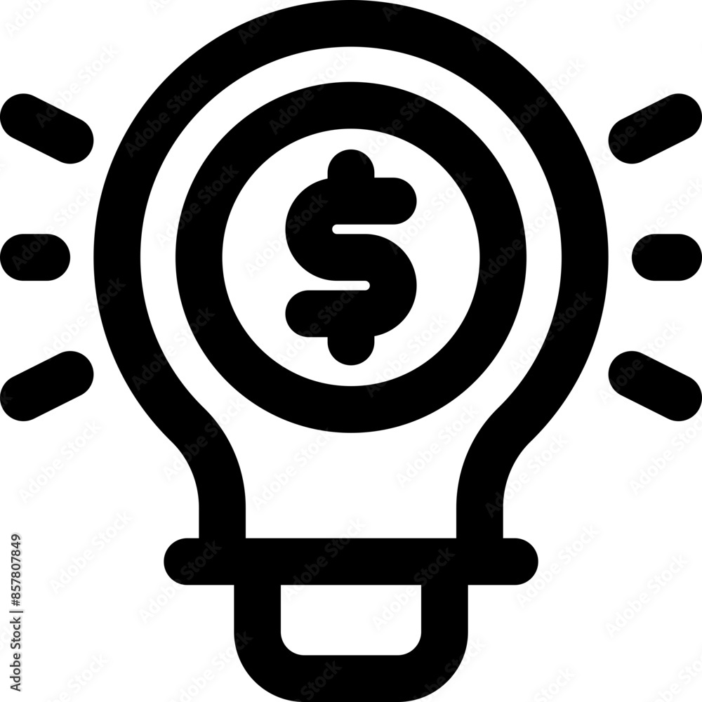 idea business icon. vector line icon for your website, mobile, presentation, and logo design. idea business icon. vector line icon for your website, mobile, presentation, and logo design.