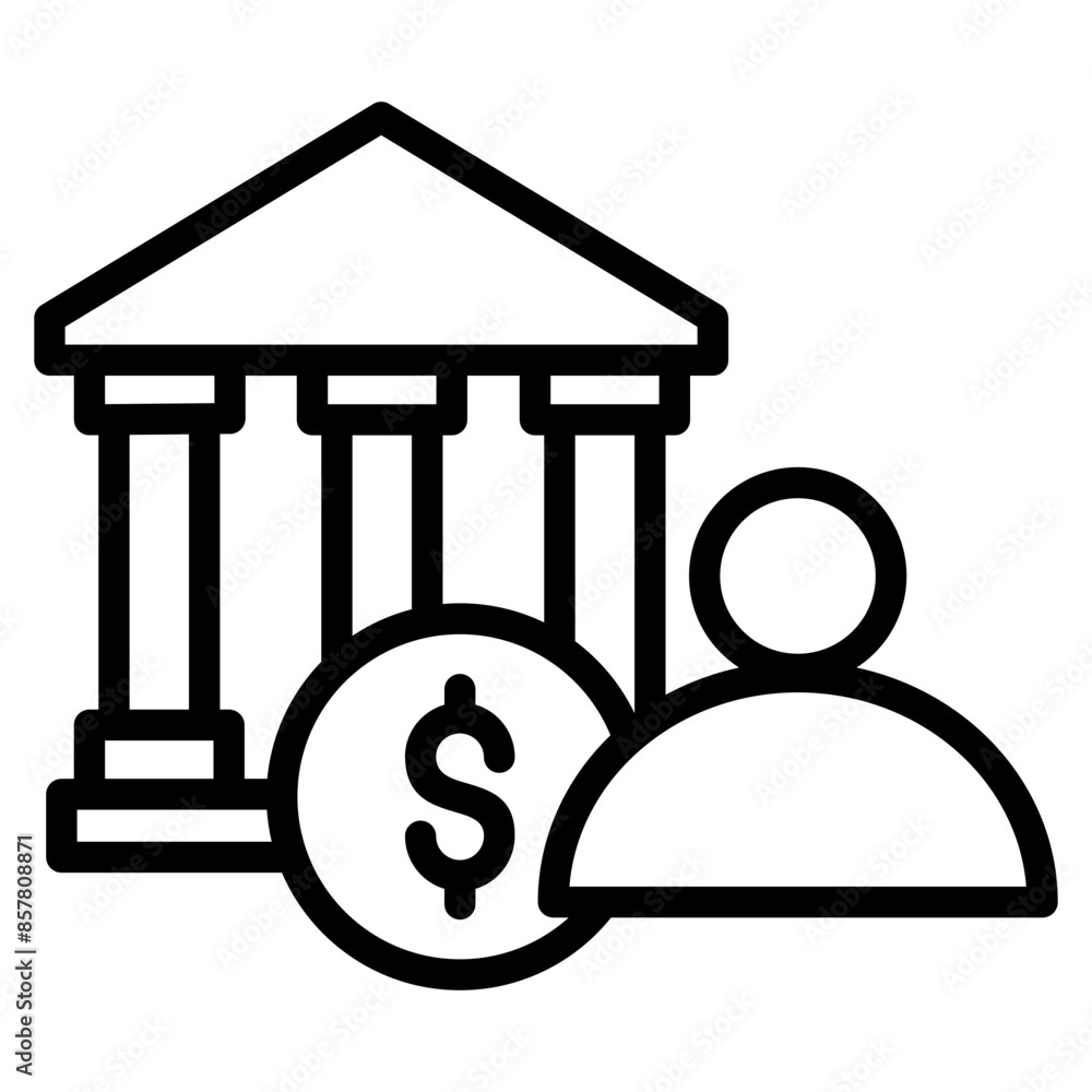 Investment Banker Icon Element For Design Investment Banker Icon Element For Design