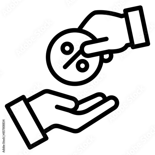 Subsidy  Icon Element For Design