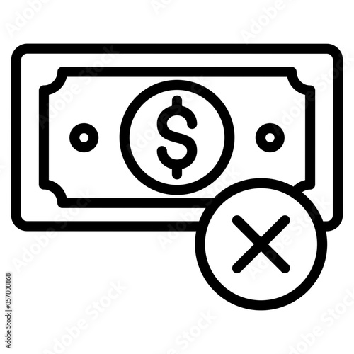 Counterfeit  Icon Element For Design