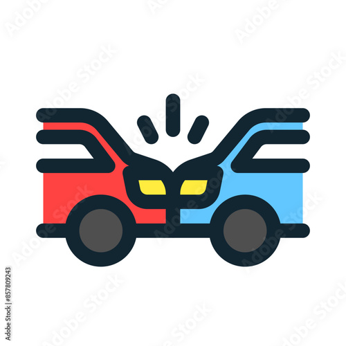 Car Crash Icon