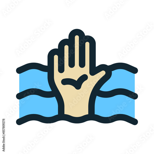 Drowning Icon