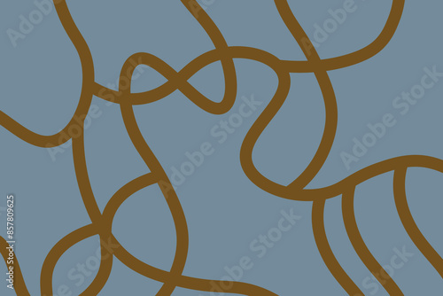 Abstract line wallpaper. Abstract vector. Simplicity. Backdrop. Gift wrap.Postcard. Graphic design. Multicolour. Fabric. Decorative. Blue and brown colours.Wave pattern. Ornament. Dynamic. Endless.