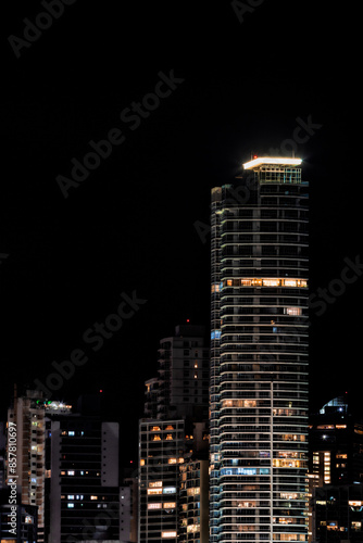 Panama city, nigth, Panama, city, ciudad 