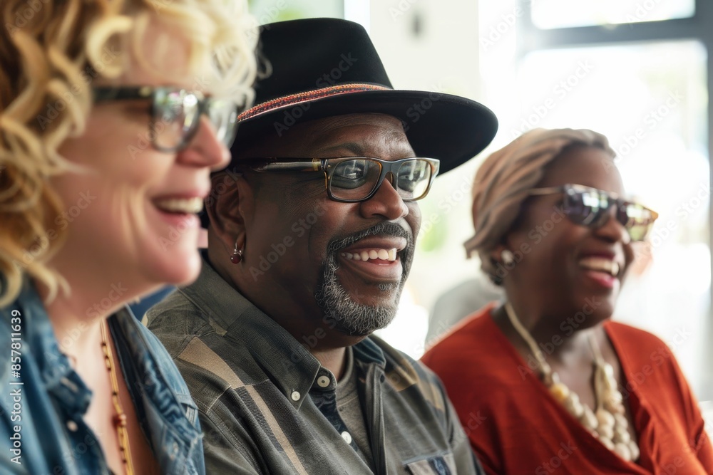 Group of diverse friends having fun together at a coffee shop. Multiethnic group of people bonding and having fun together. Group of diverse friends having fun together at a coffee shop. Multiethnic group of people bonding and having fun together.