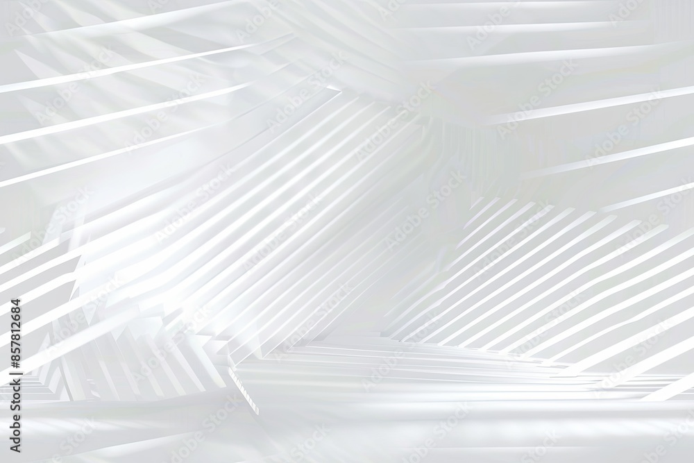 Obraz premium White Minimalist Abstract Background created with Generative AI
