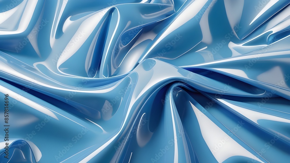 Blue plastic shiny background, latex glossy texture pattern, 3d render illustration. Blue plastic shiny background, latex glossy texture pattern, 3d render illustration.