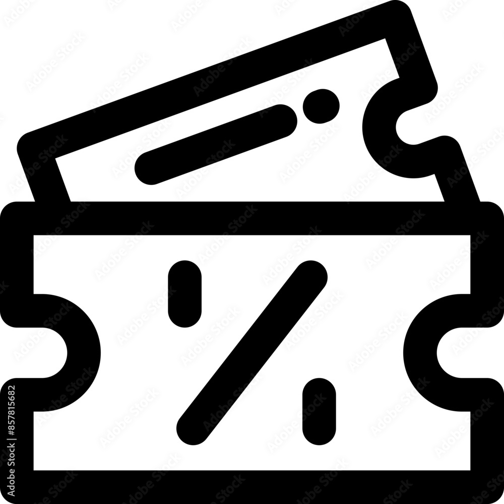 coupon icon. vector line icon for your website, mobile, presentation, and logo design. coupon icon. vector line icon for your website, mobile, presentation, and logo design.