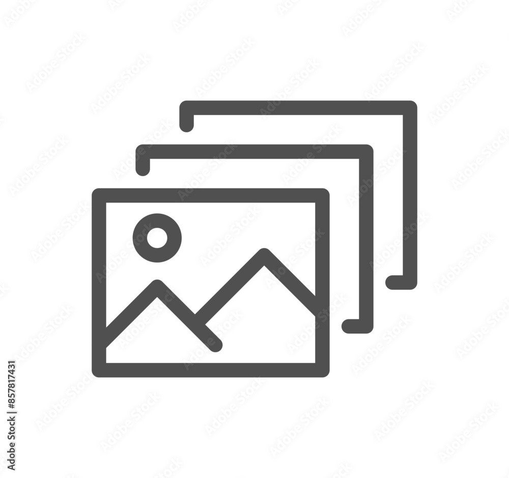 Image related icon outline and linear vector.
Image related icon outline and linear vector.