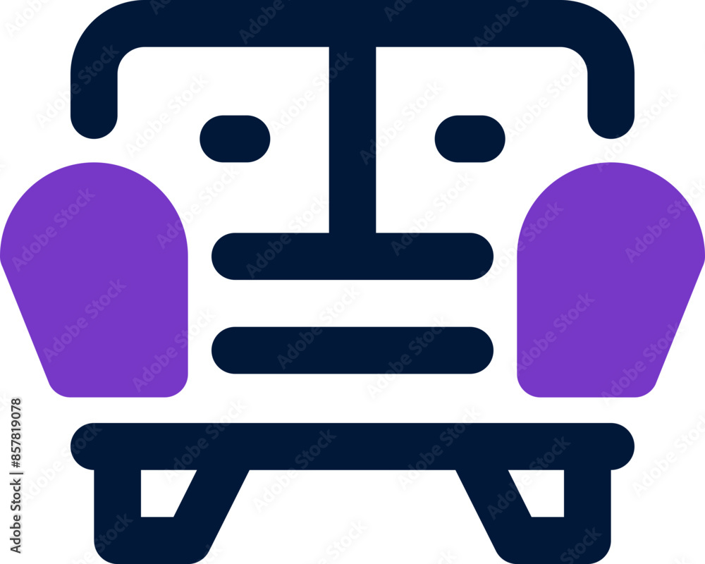 sofa icon. vector dual tone icon for your website, mobile, presentation, and logo design. sofa icon. vector dual tone icon for your website, mobile, presentation, and logo design.