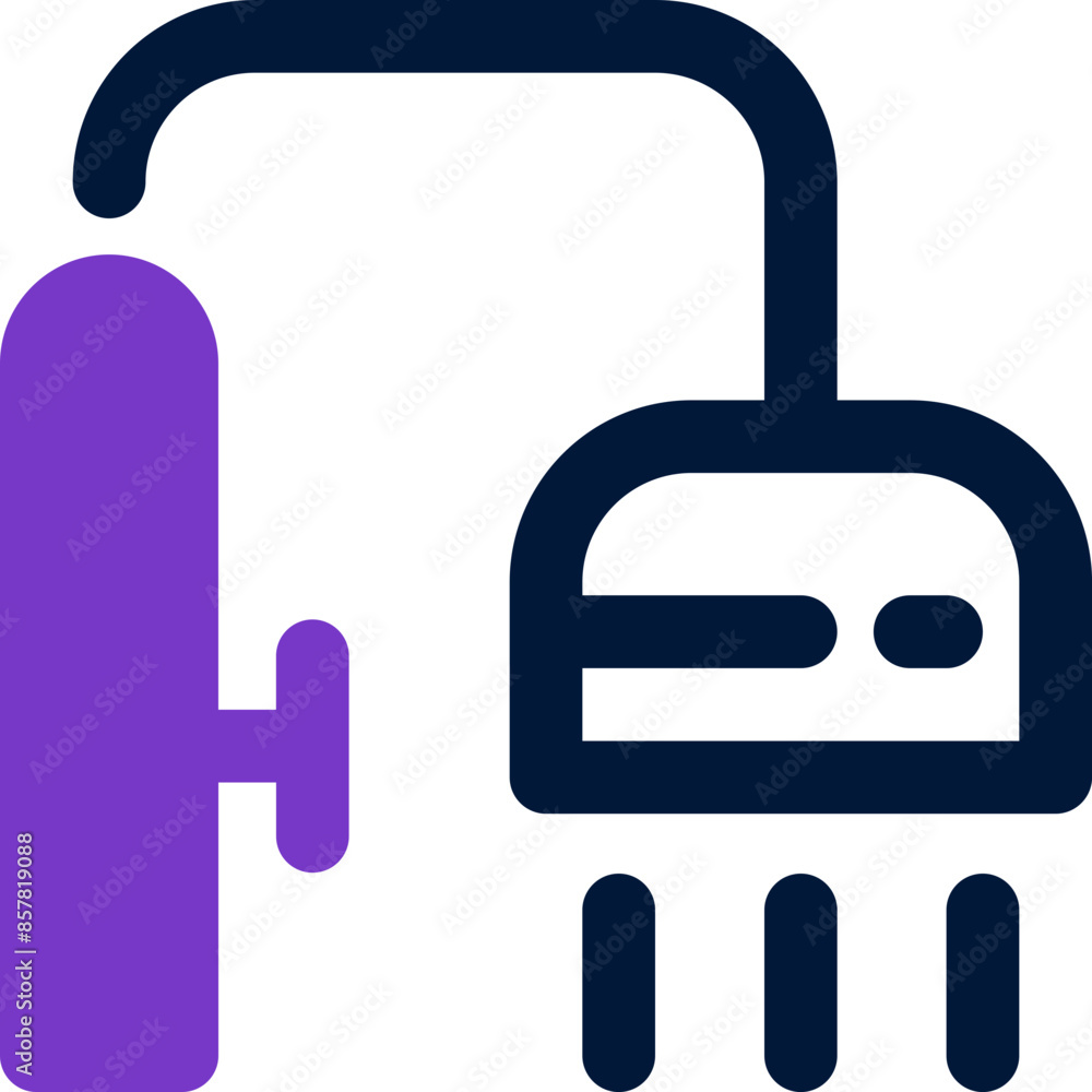 shower icon. vector dual tone icon for your website, mobile, presentation, and logo design. shower icon. vector dual tone icon for your website, mobile, presentation, and logo design.