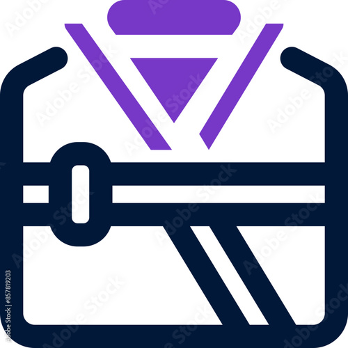 bathrobe icon. vector dual tone icon for your website, mobile, presentation, and logo design.